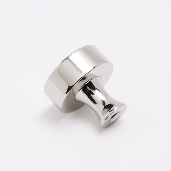 Atticus Knob - Polished Nickel:Hepburn Hardware