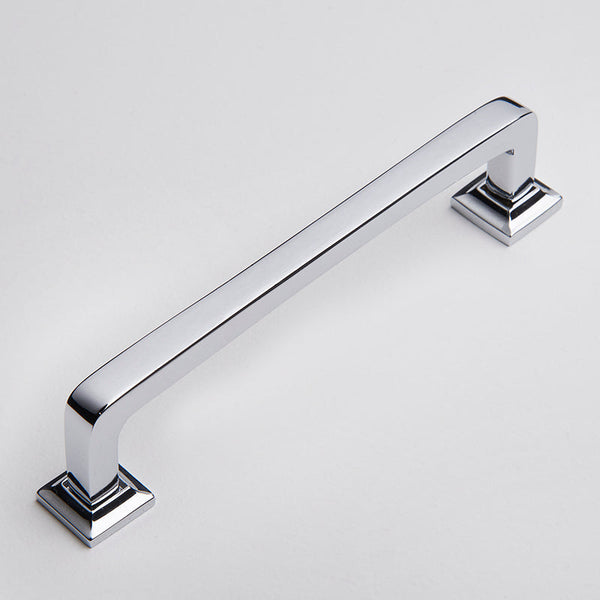 Bronte Handle - Polished Chrome:110mm:Hepburn Hardware