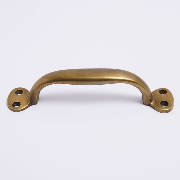 Highland Handle - Acid Washed Brass:Acid Washed Brass:Hepburn Hardware