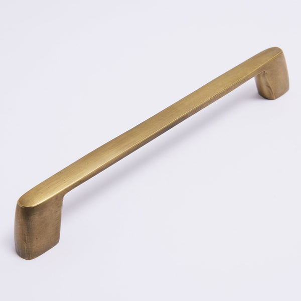 Surrey Handle - Acid Washed Brass:192mm:Hepburn Hardware