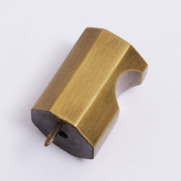 Henley Knob - Acid Washed Brass:Acid Washed Brass:Hepburn Hardware