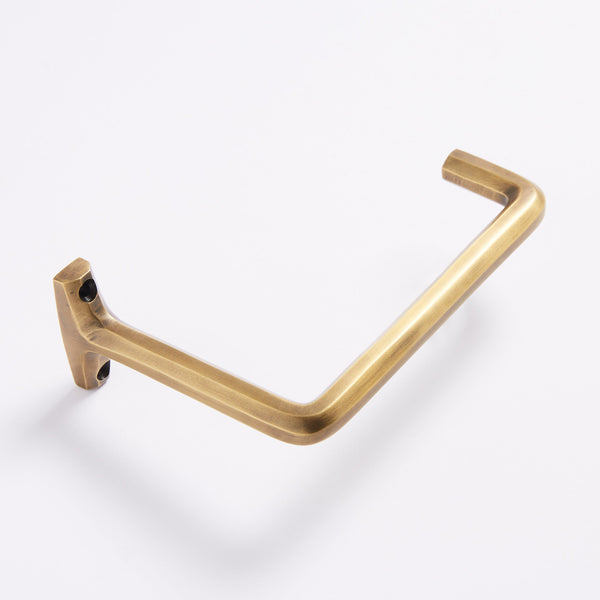 Henley Toilet Roll Holder - Acid Washed Brass:Hepburn Hardware