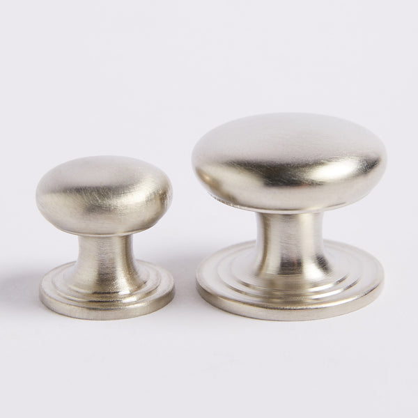 Kew Knob - Satin Nickel:Hepburn Hardware