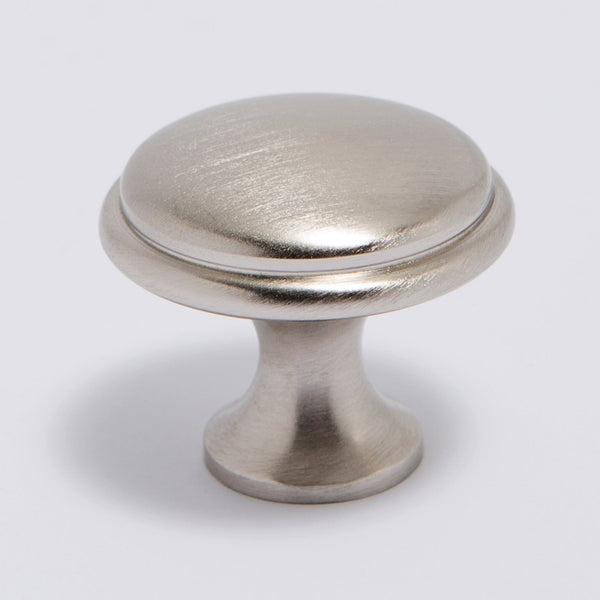 Halifax Knob - Satin Nickel:Satin Nickel:Hepburn Hardware