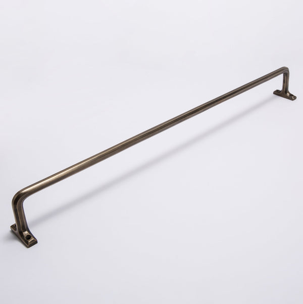 Henley 600mm Rail - Acid Washed Brass:Hepburn Hardware