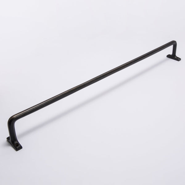 Henley 600mm Rail - Scorched Black:Hepburn Hardware