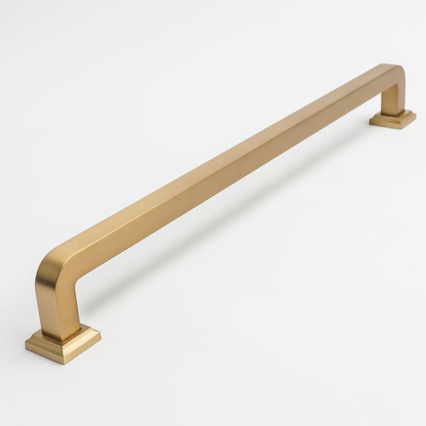 Bronte Appliance Pull - Burnished Brass:Hepburn Hardware