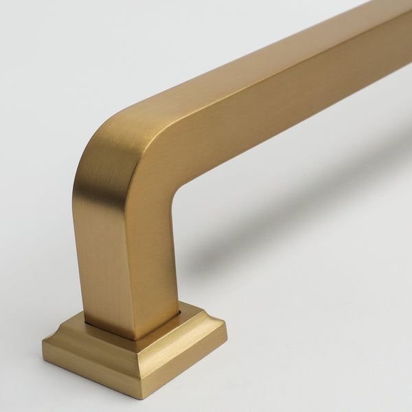 Bronte Appliance Pull - Burnished Brass:Hepburn Hardware