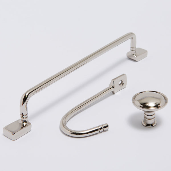 Sydney Handle - Polished Nickel:Hepburn Hardware