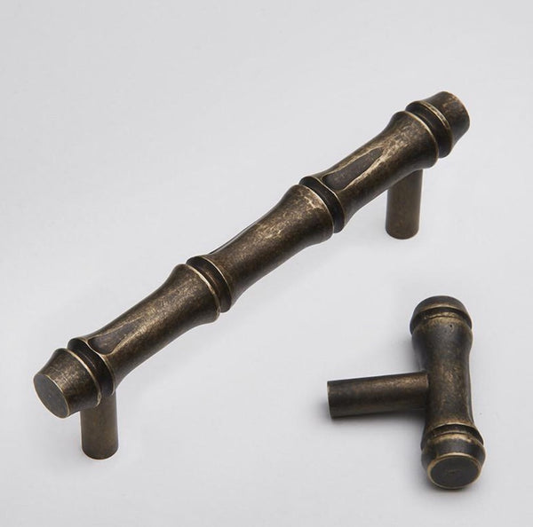 Bamboo Handle - Antique Brass:Hepburn Hardware