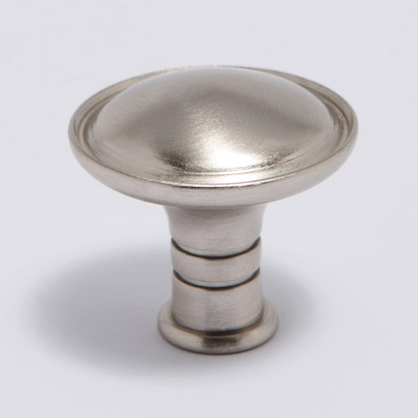 Sydney Knob - Satin Nickel:Satin Nickel:Hepburn Hardware