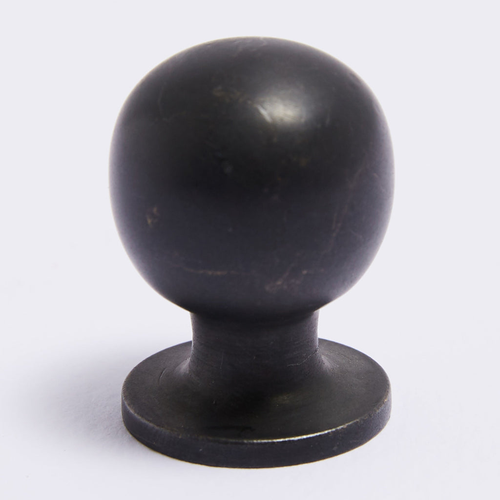 Surrey Knob - Scorched Black:Small:Hepburn Hardware